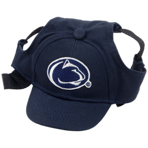 navy pet baseball hat with Penn State Athletic Logo